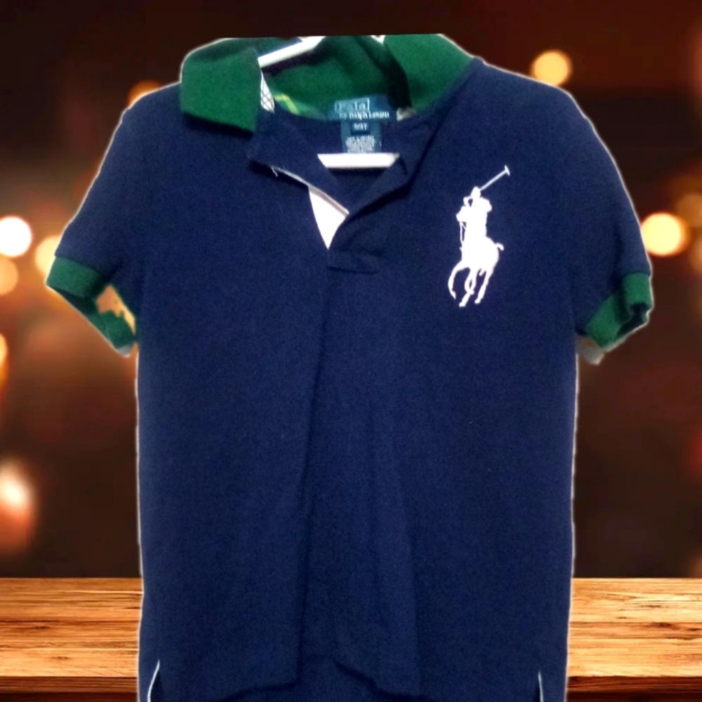 Blue Ralph Lauren Polo short sleeve shirt